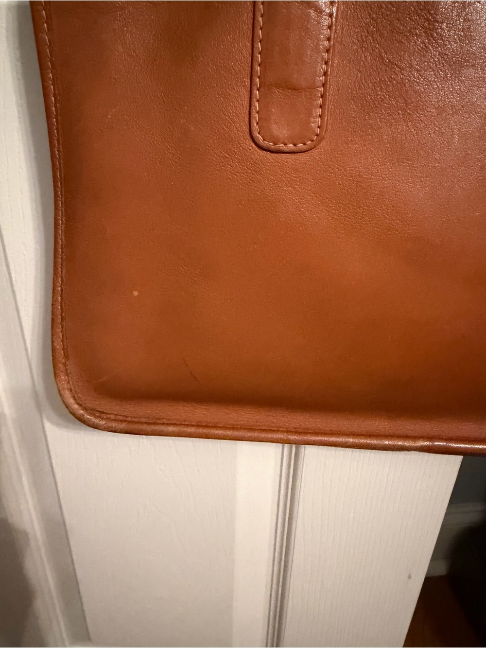 VTG Bonnie Cashin for Meyers Classic Tan Leather Satchel Bag - Picture 4 of 15